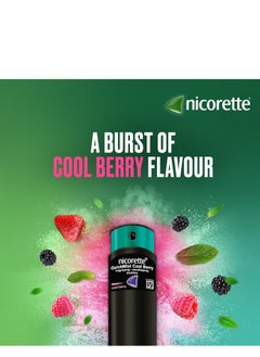nicorette Nicorette - Quickmist Mouth Spray, Cool Berry - 2 x 150 Sprays  - Image 5