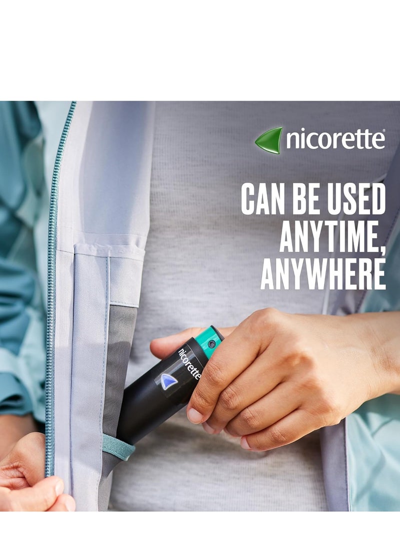 nicorette Nicorette - Quickmist Mouth Spray, Cool Berry - 2 x 150 Sprays  - Image 2