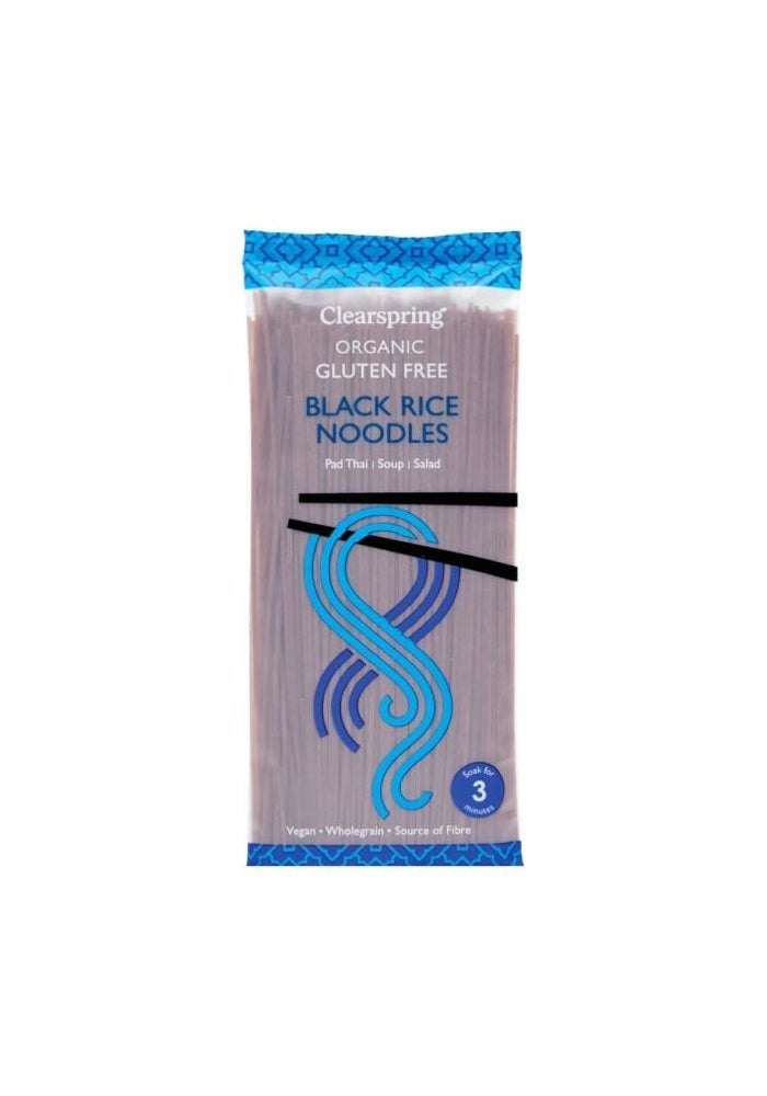 Organic Gluten Free Black Rice Noodles - 200g