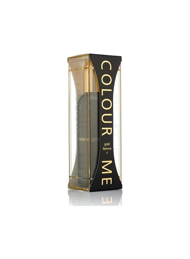 COLOUR ME Gold Femme - Fragrance for Women - 3.4 oz Eau de Parfum, by Milton-Lloyd - Image 2