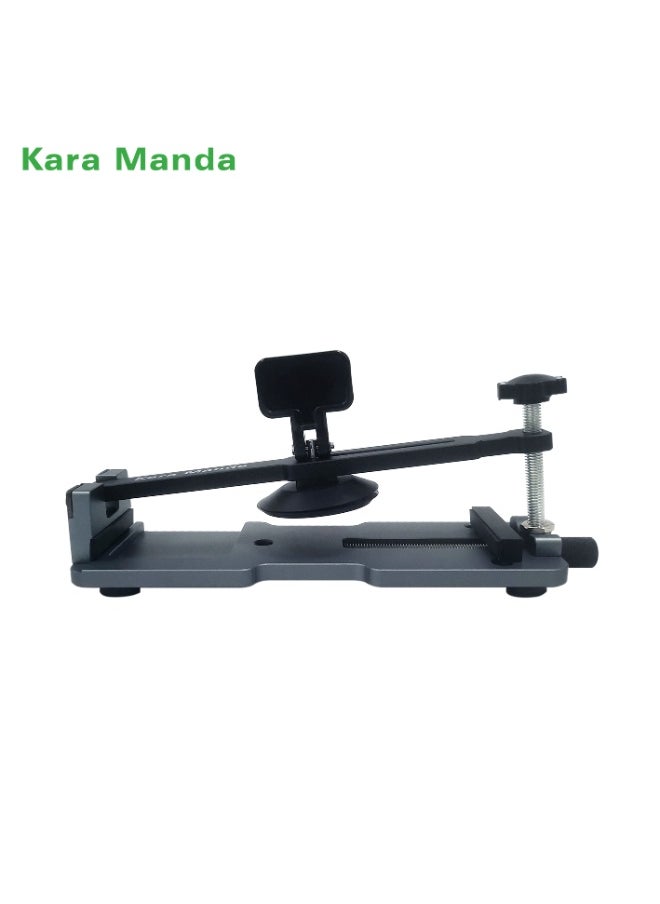 Kara Manda Phone Screen Separator Aluminium Alloy Phone Screen Opener with Suction Cup Heating Free 360 Rotatable LCD Screen Opening Tool Cellphone Repair Jig Kit Compatible for iPhone Samsung Huawei  - Image 4