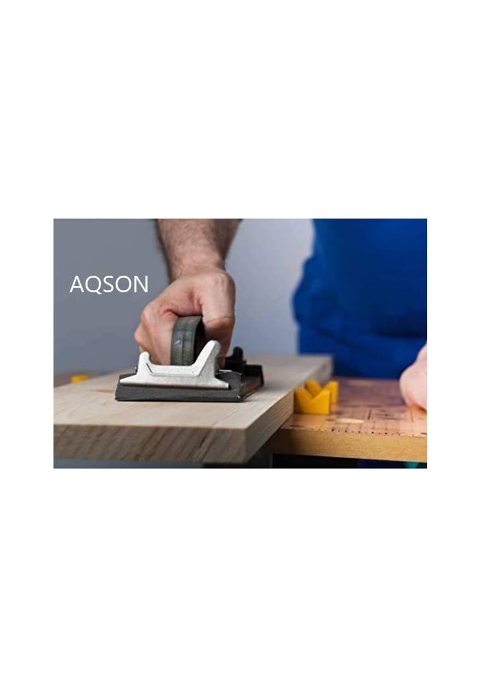 AQ AQSON ورق صنفرة أسود مقاوم للماء AQSON 10 قطع لإنهاء السيارات والأثاث (GRIT150) - Image 4