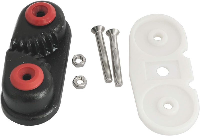 heyous Boat Cleat, Rope Cleat, Fast Entry Cam Cleat for Line Sizes Upto 5/8-Inch, Aluminum, Marine Sailing Sailboat Kayak Canoe Dinghy Accessories - Image 4