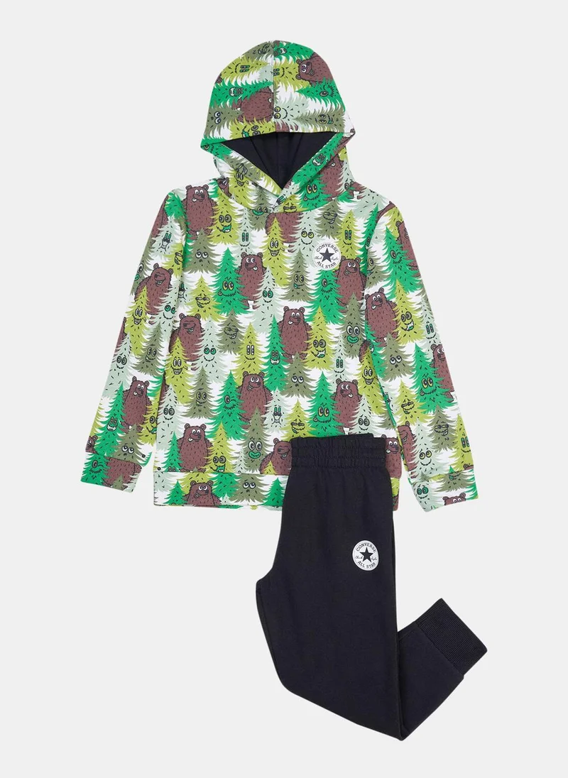 CONVERSE Kids' Into The Wild Fleece Hoodie