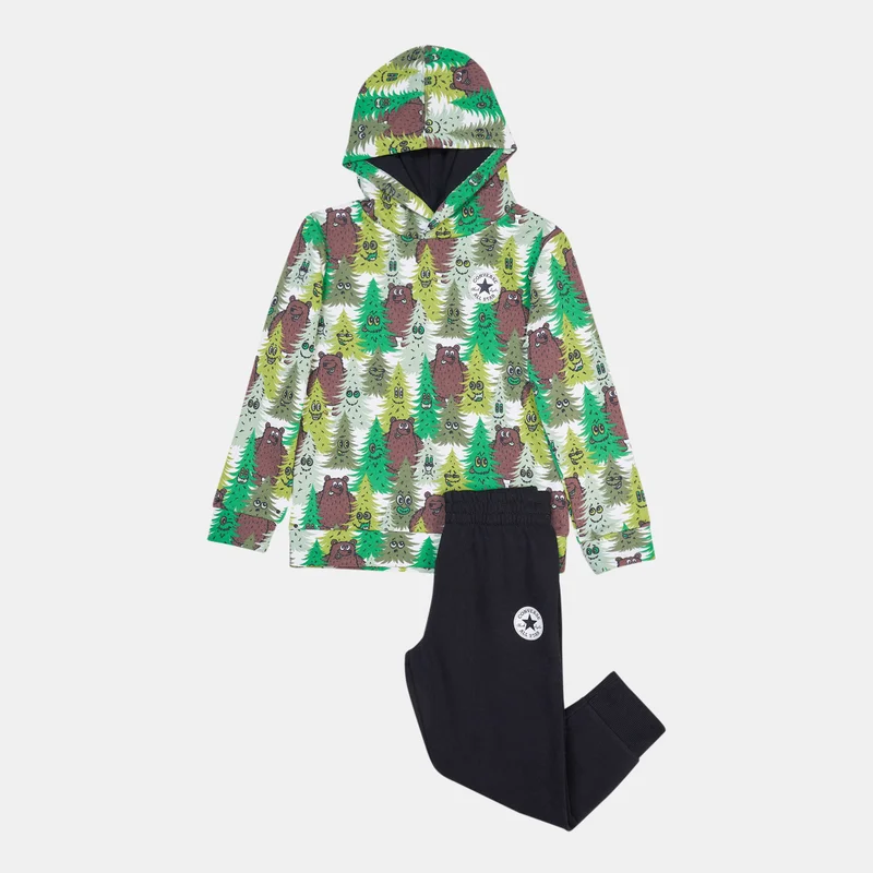 CONVERSE Kids' Into The Wild Fleece Hoodie