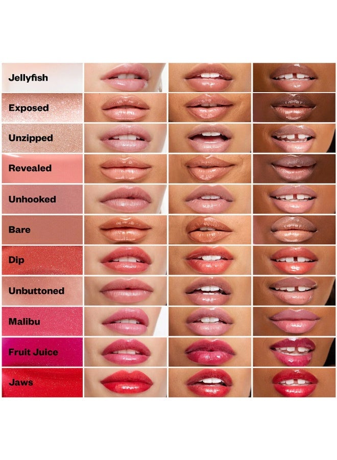 Kosas Wet Lip Oil Lip Gloss and Plumper _Refield - Soft Warm Pink - Image 2