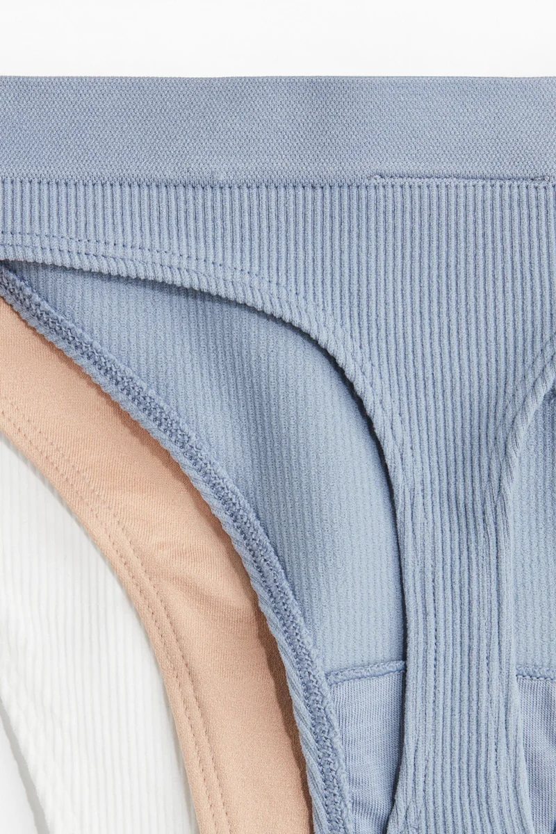 H&M 5-pack seamless thong briefs