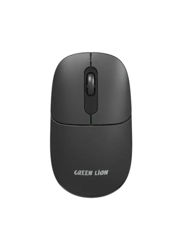 Wireless Keyboard and Mouse Combo / Slim Design / Automatic Sleep Mode / 10 Meters Wireless Range / 2.4GHz Mini USB Connection / Windows/Mac/Android/Office/Home/Laptop/Personal Computer - Black