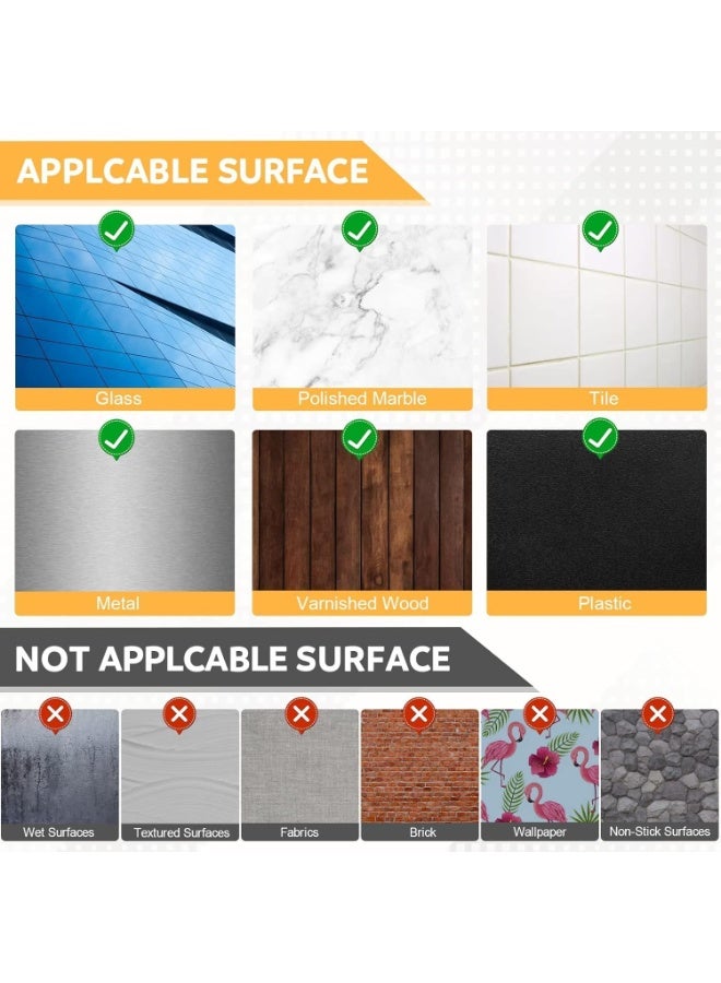 Relex 24 Pairs (48 Strips) Picture Hanging Strips Heavy Duty, Sticky Picture Hangers for Walls, Hanging Pictures Without Nail, Damage Free Refill Adhesive Poster Strips for Frame Mounting Strips - Image 5