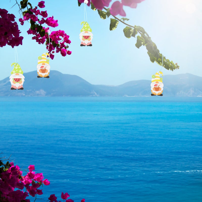 12Pcs Hawaii Hanging Ornaments Decorative Hanging Decorations - Image 4