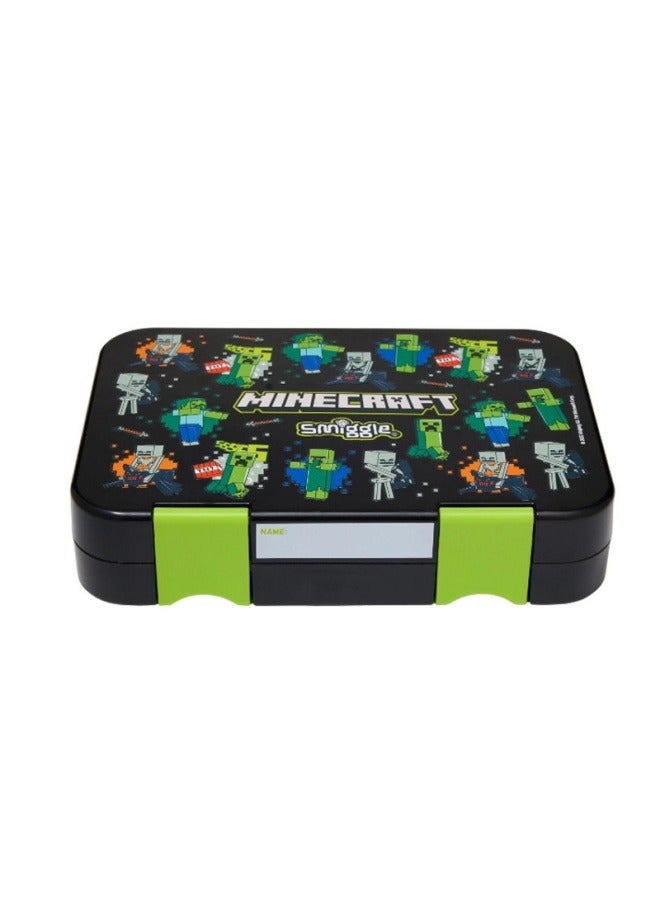 general Minecraft Lunch Box 21×15×4.5CM Food Contact Grade Material Leak-proof design children's lunch box - Image 2