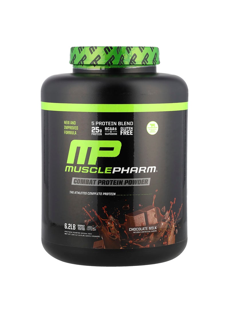 Combat Protein Powder, Chocolate Milk, 6.2 lb (2,831 g)
