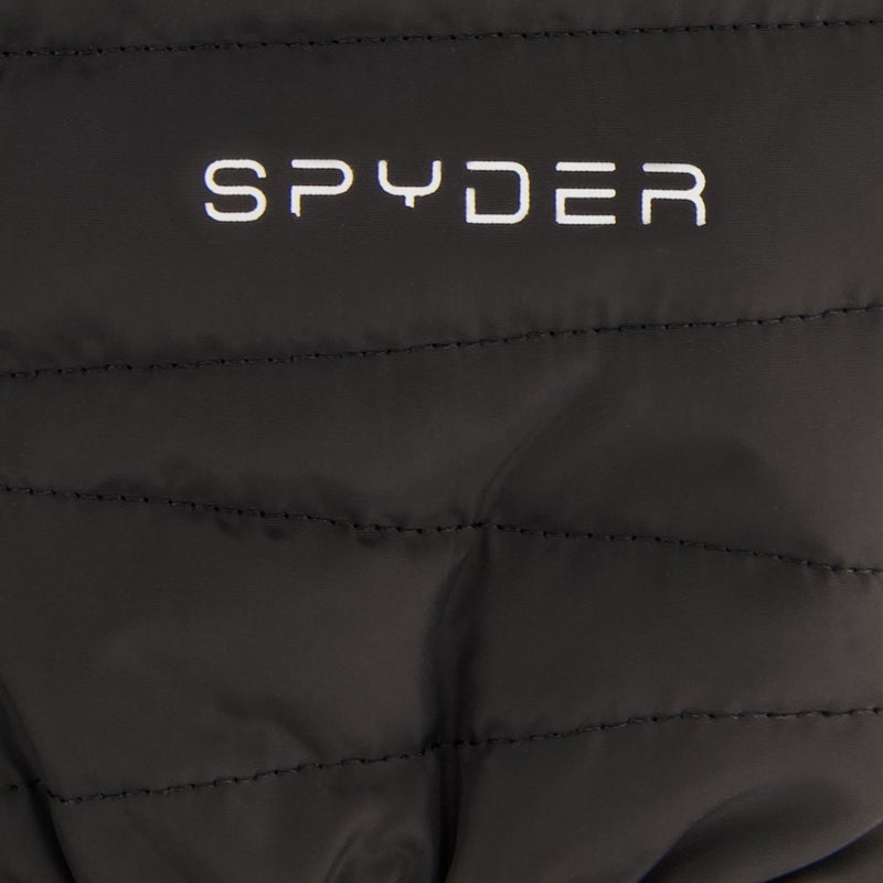 Spyder Womens Insulated Quilted Snow Mitten, Black, S - Image 3