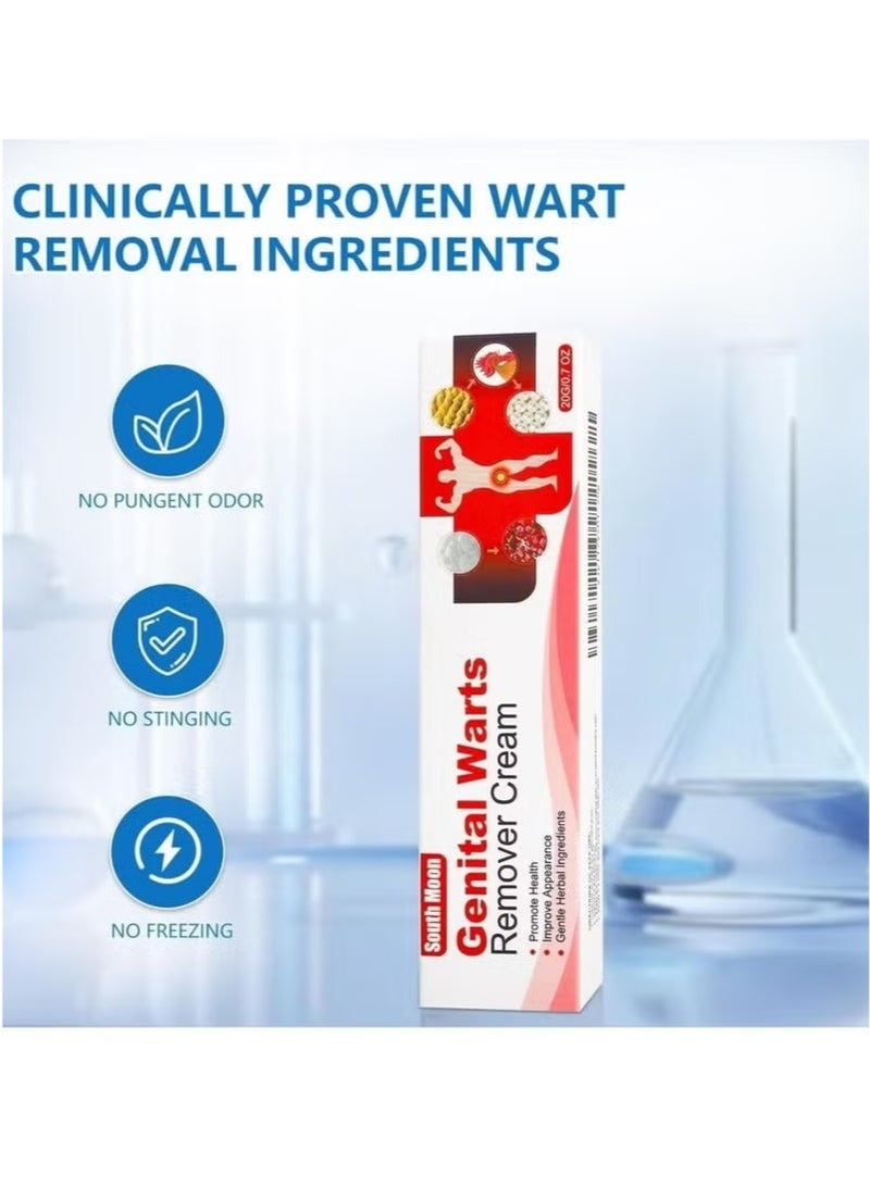 ساوث مون مرهم الثآليل مع حمض الساليسيليك، مزيل الثآليل المُجمد، مرهم مزيل الثآليل، مُجمد سريع المفعول، مزيل الثآليل للثآليل التناسلية، الثآليل الأخمصية، الثآليل الشائعة، مسامير القدم، كريم الثآليل 20 جرام - Image 2