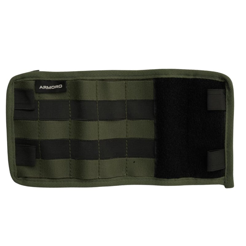 ARMORO MOLLE Car Sun Visor Organizer with Velcro – Tactical Visor Panel for All Vehicles | Universal Fit for All Cars, Trucks, SUVs (Olive) - Image 1