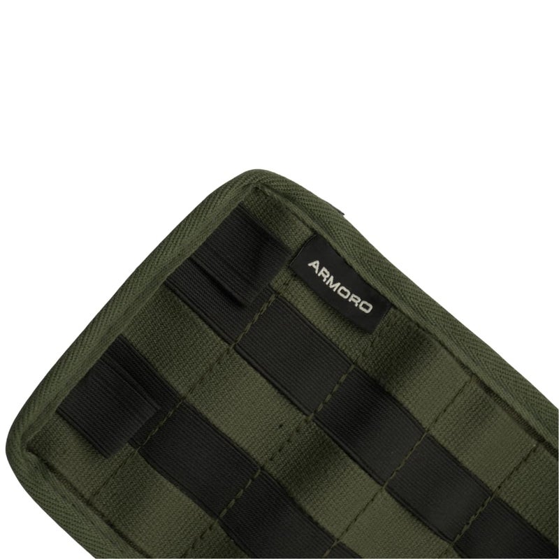 ARMORO MOLLE Car Sun Visor Organizer with Velcro – Tactical Visor Panel for All Vehicles | Universal Fit for All Cars, Trucks, SUVs (Olive) - Image 3