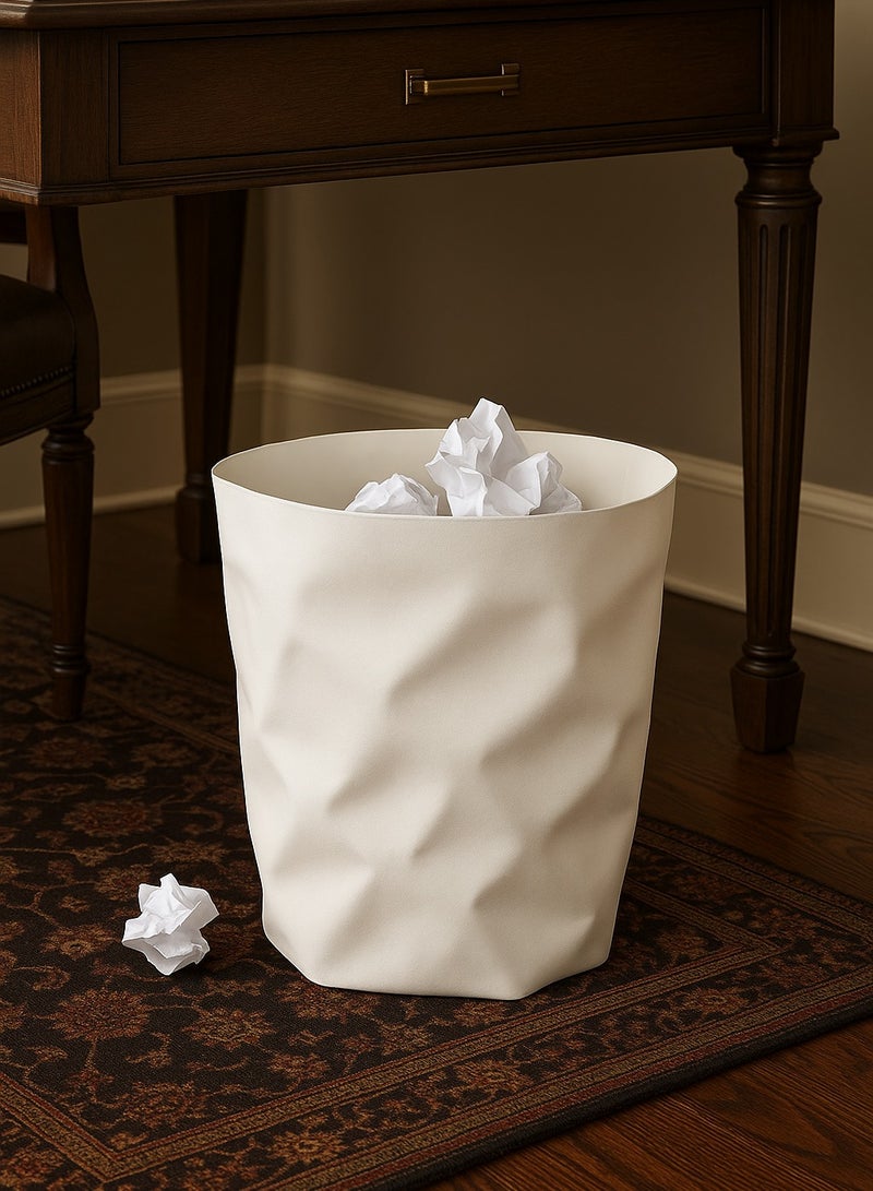 المفرج طقم 2 سلة مهملات أنيقة وعملية بتصميم عصري لغرف النوم والمكاتب - Image 3