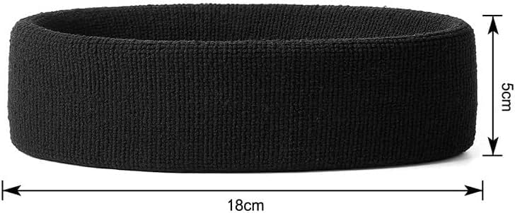 Proxima Direct Sweatbands, 3 Pack Sports Headbands for Men Women Girls Boys, Super Comfy Head Band Sweatband for Gym Workout Yoga Soccer Boxing Tennis - Image 2