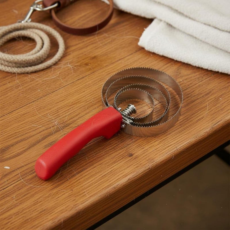 Horse Sweat Stainless Steel Equine Grooming Tool Grooming Tool for Equestrians, Farm - Image 4