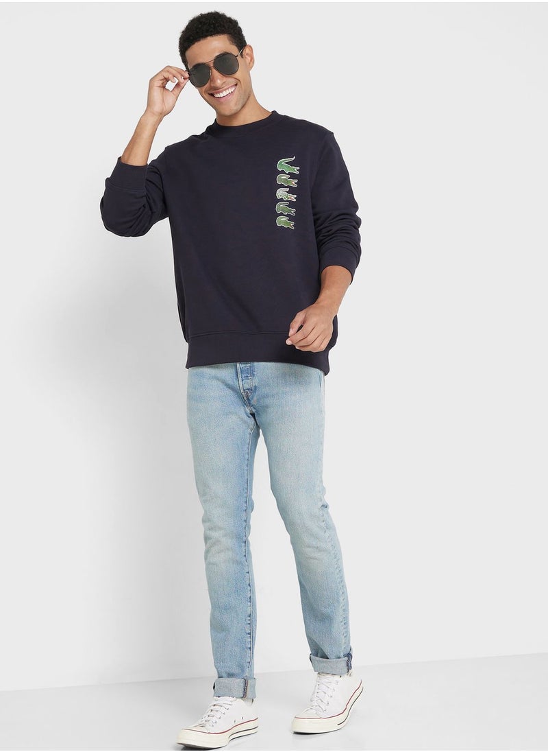 LACOSTE - Logo Sweatshirt - Image 1