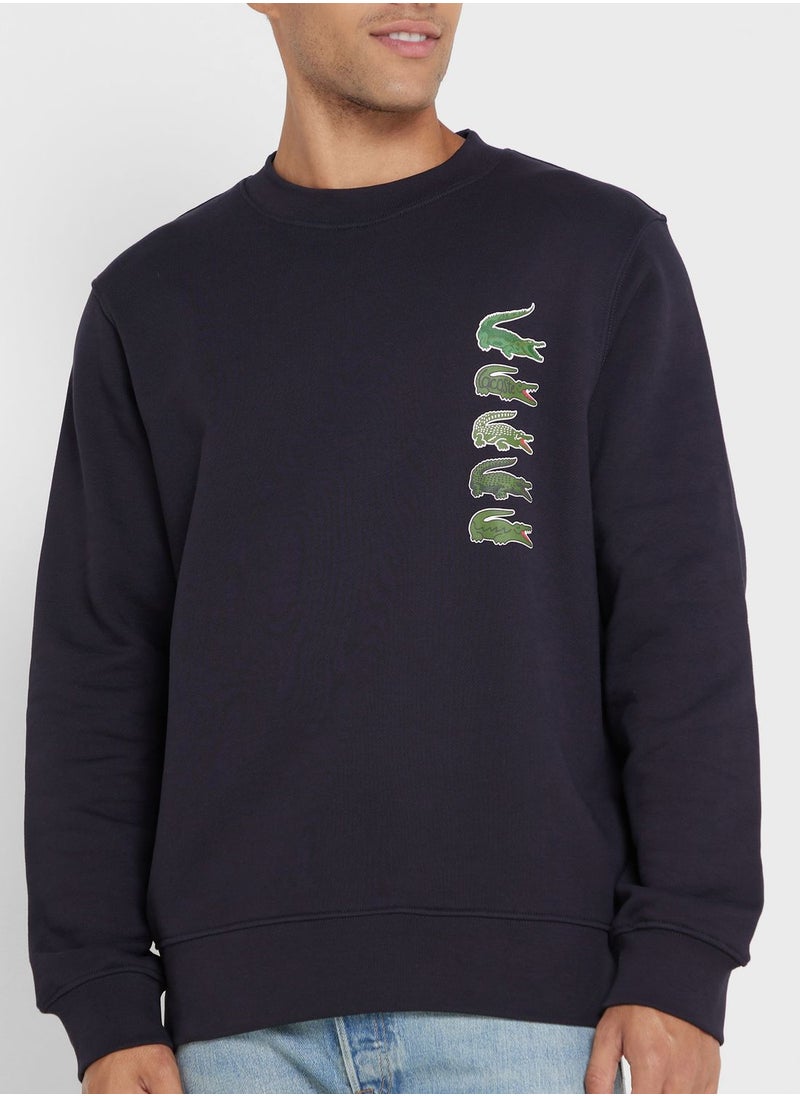 LACOSTE - Logo Sweatshirt - Image 1