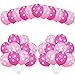 EASTiii Party Balloons 12inch Pink Polka Dot Balloons Party Decoration Compatible Wedding Birthday Baby Shower Graduation party Christmas Party 100 Pcs - Image 4