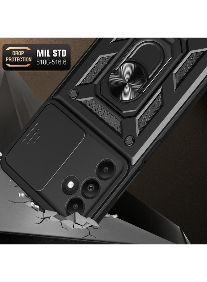 S-TOP Case For Samsung Galaxy A15 Sliding Camera Cover Design TPU+PC Phone Case - Image 5