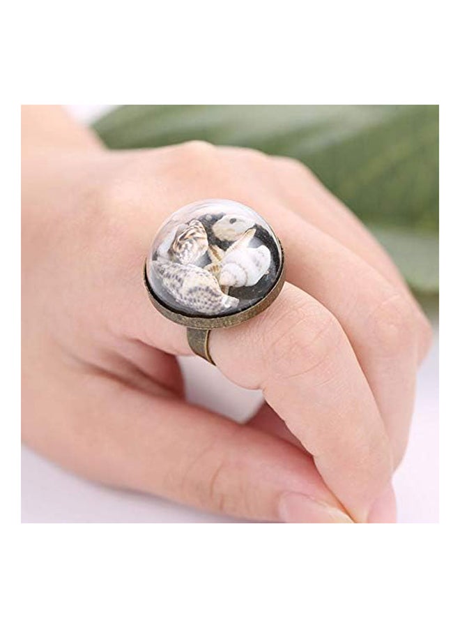 Glass Starfish Ring - Image 4