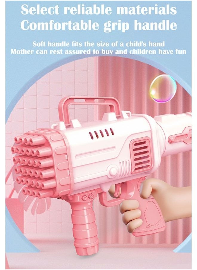 32 Hole Design Large Capacity Bazooka Bubble Gun Toy