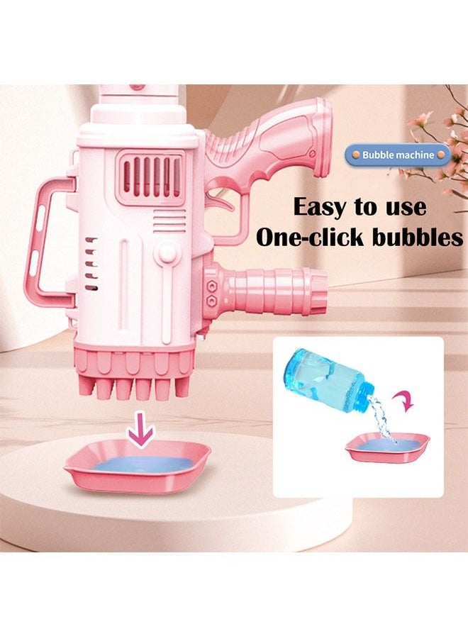 32 Hole Design Large Capacity Bazooka Bubble Gun Toy