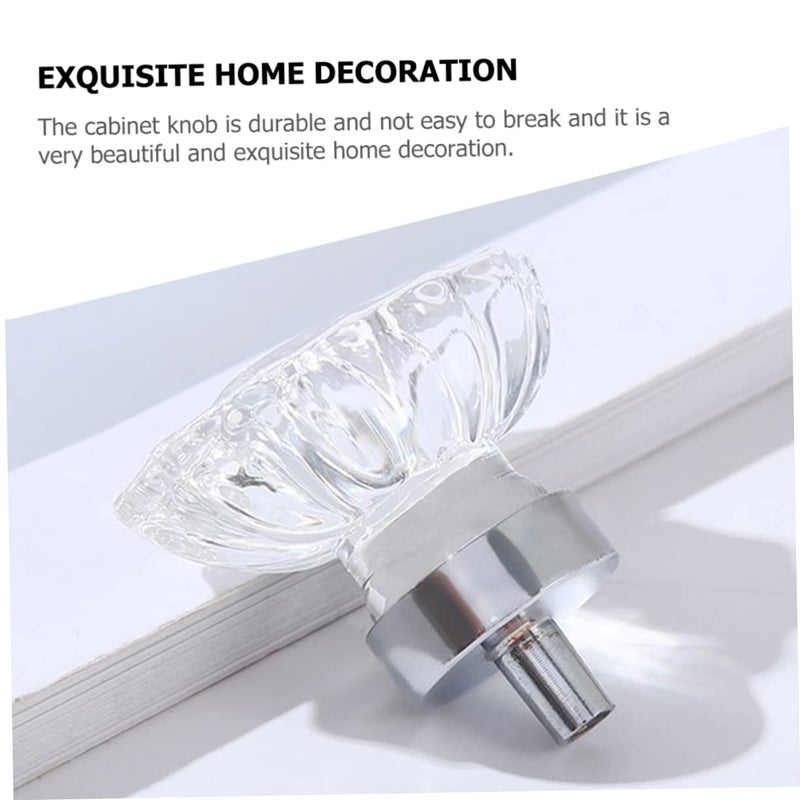 Crystal Drawer Knob Replacement Elegant Handle For Cabinets Dressers Easy Installation Durable Home Decor - Image 5