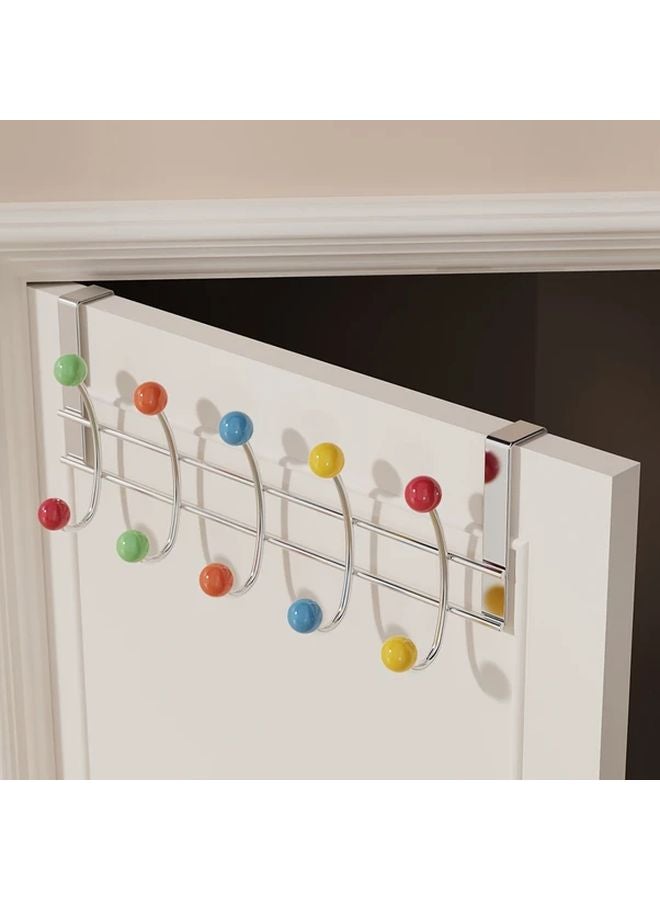 1pc Circular Door Hook Space Saving Storage Organizer For Home - Image 3