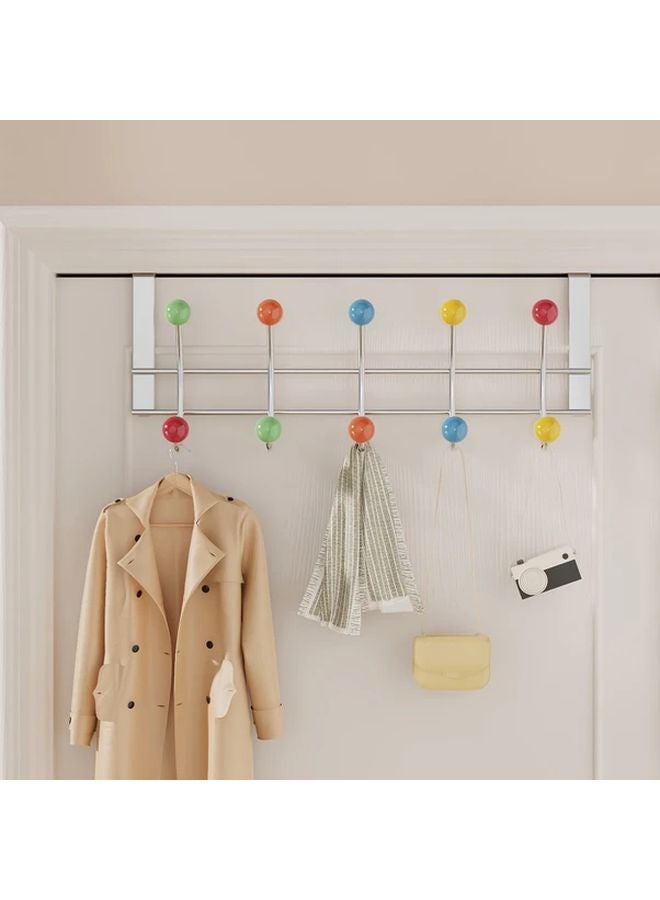 1pc Circular Door Hook Space Saving Storage Organizer For Home - Image 5