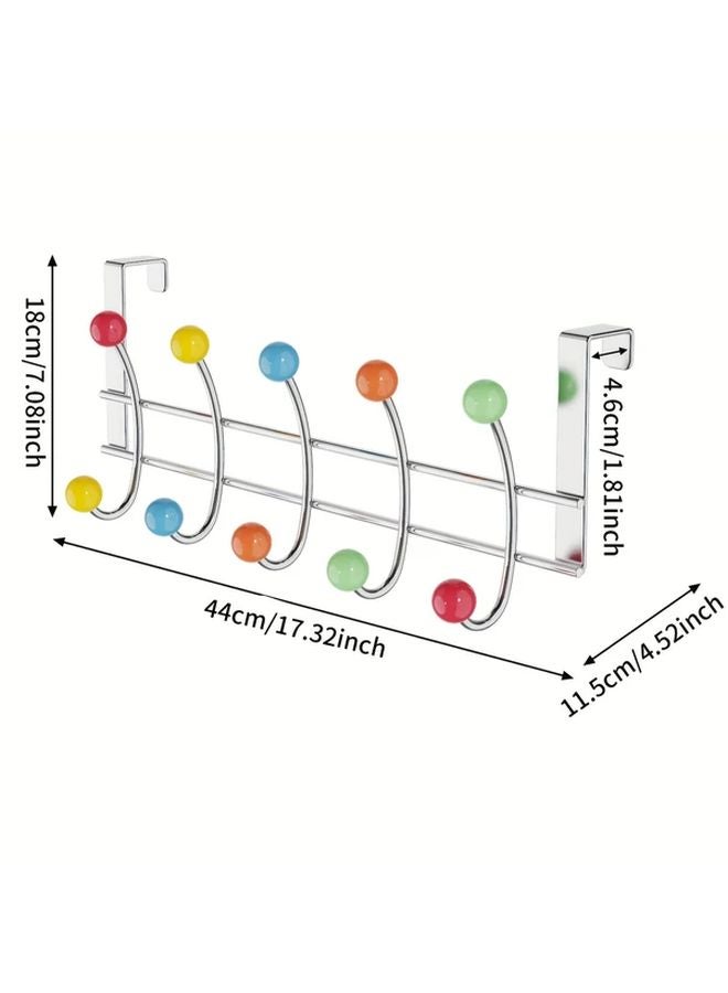 1pc Circular Door Hook Space Saving Storage Organizer For Home - Image 4