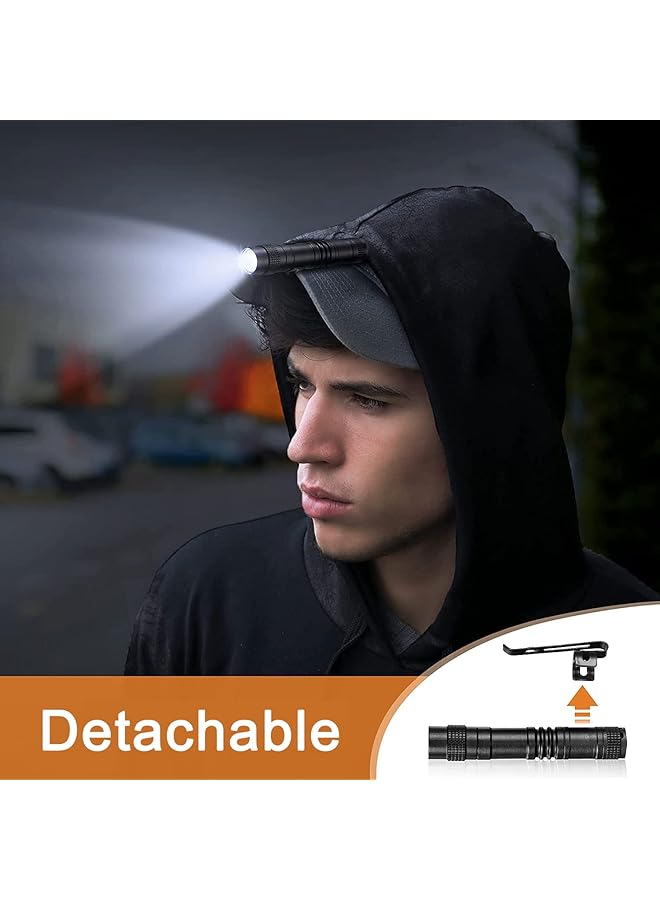 KASTWAVE LED Flashlight Outdoor Emergency Electric Torch [10Pack] Handheld Pen Light Portable Mini Torch Waterproof Lightweight Flash lights for Camping Outdoor Emergency Diary Lighting - Image 3