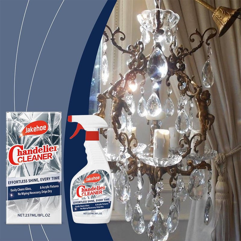 Chandelier Cleaner - Home Chandelier Crystal Light Cleaning Spray: Easy and Reliable Cleaning Without Disassembly, Leaving Lights Clear and Bright. - Image 4