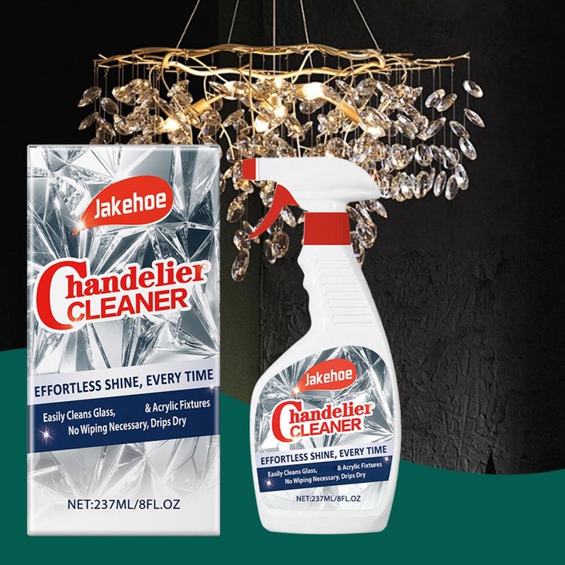 Chandelier Cleaner - Home Chandelier Crystal Light Cleaning Spray: Easy and Reliable Cleaning Without Disassembly, Leaving Lights Clear and Bright. - Image 2