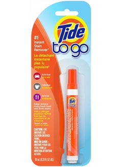 Tide Stain Remover for Clothes, To Go Pen, Instant Spot Remover for Clothes, Travel & Pocket Size, 1 Count  - Image 1