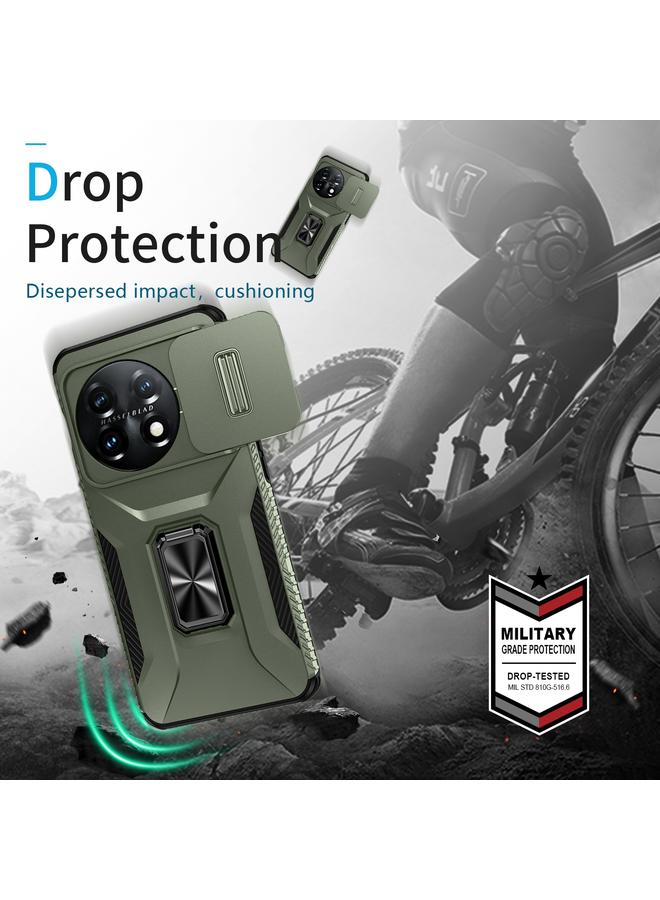 اس-توب جراب لهاتف OnePlus 11 5G مزود بحامل كاميرا منزلق - Image 2