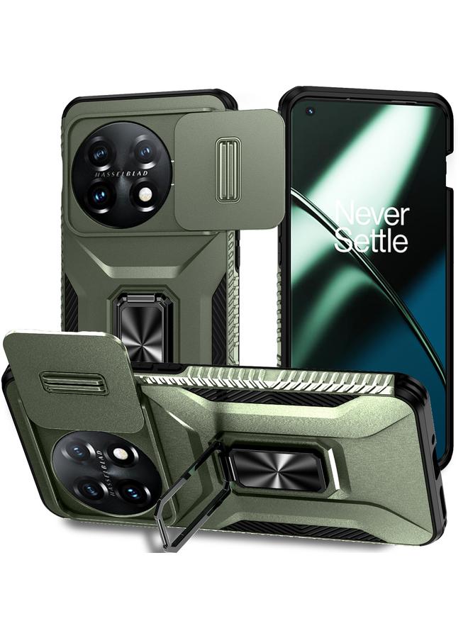 اس-توب جراب لهاتف OnePlus 11 5G مزود بحامل كاميرا منزلق - Image 1