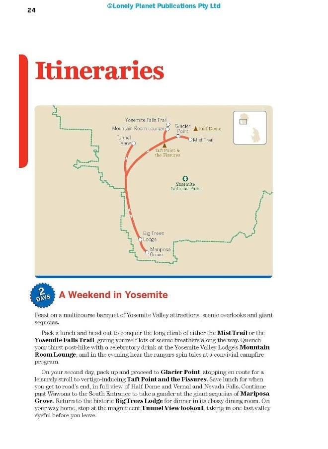 null - Lonely Planet Yosemite, Sequoia & Kings Canyon National Parks - Image 1