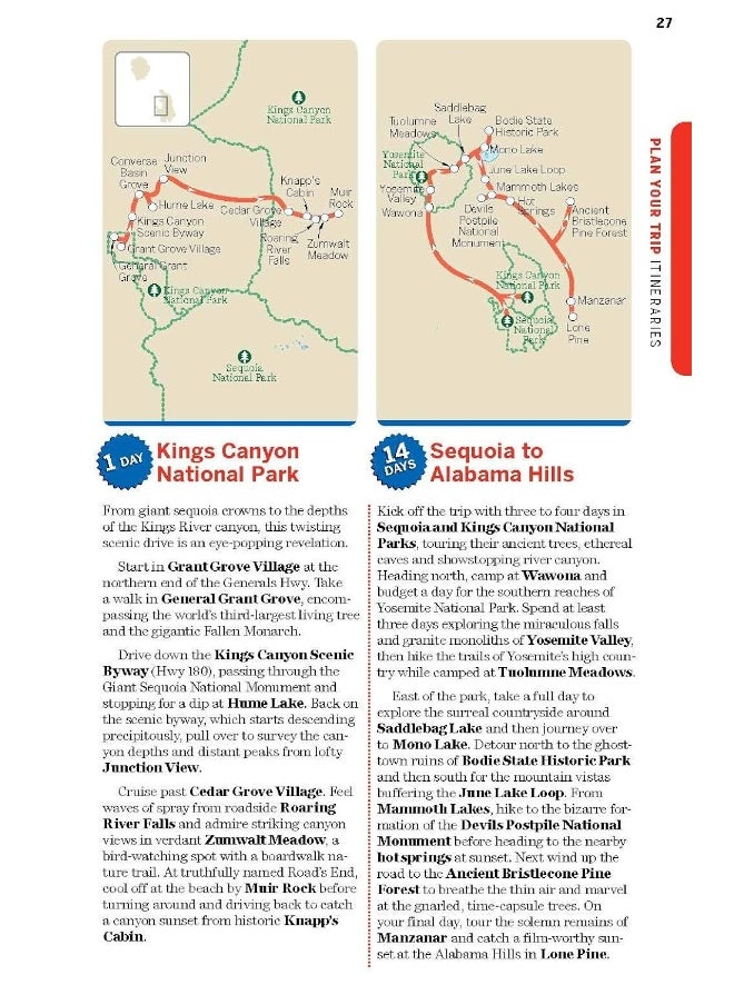 null - Lonely Planet Yosemite, Sequoia & Kings Canyon National Parks - Image 1