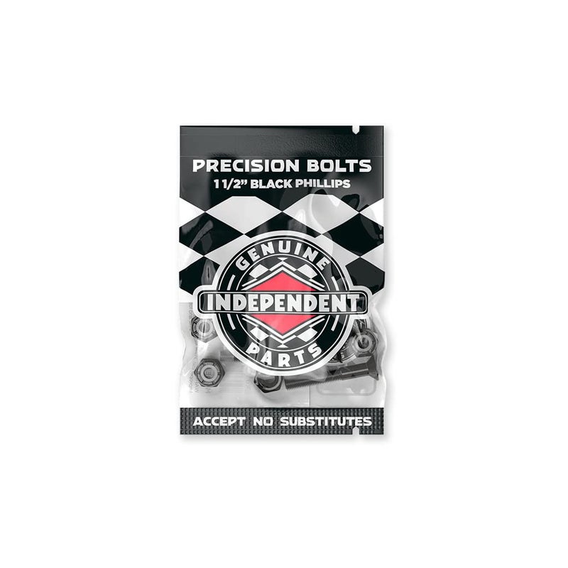 Independent Genuine Parts Phillips Hardware 1.5"" (1 1/2"") Black - Image 1