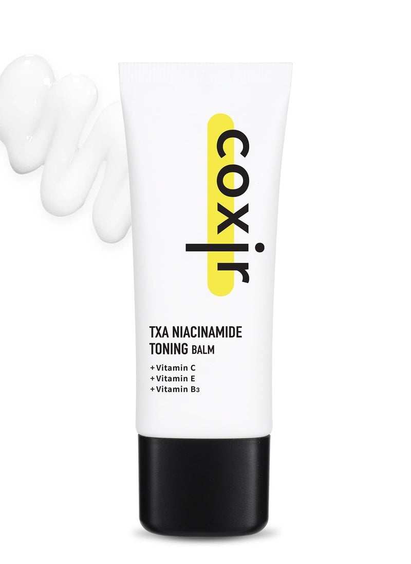 coxir coxir TXA NIACINAMIDE TONING BALM | Tranexamic Acid, Vitamin C | Even Skin Tone, Hydrating, Moisturizer, Korean Skin Care[40ml/1.35 fl.oz]  - Image 1