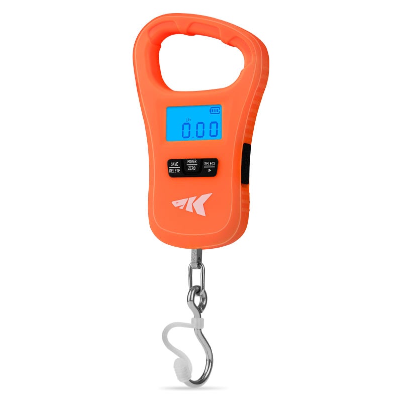 KastKing ToughTide USB Charging Fishing Scale 65lb Capacity UltraThin Digital Fish Scale LCD Display Ergonomic Handle Fish Scales Digital Weight Fishing Accessories for Men - Image 2