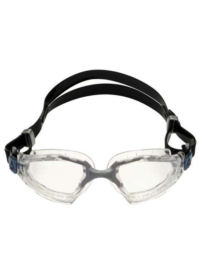 AQUASPHERE Kayenne Pro Adult Swimming Goggles Clear Grey 