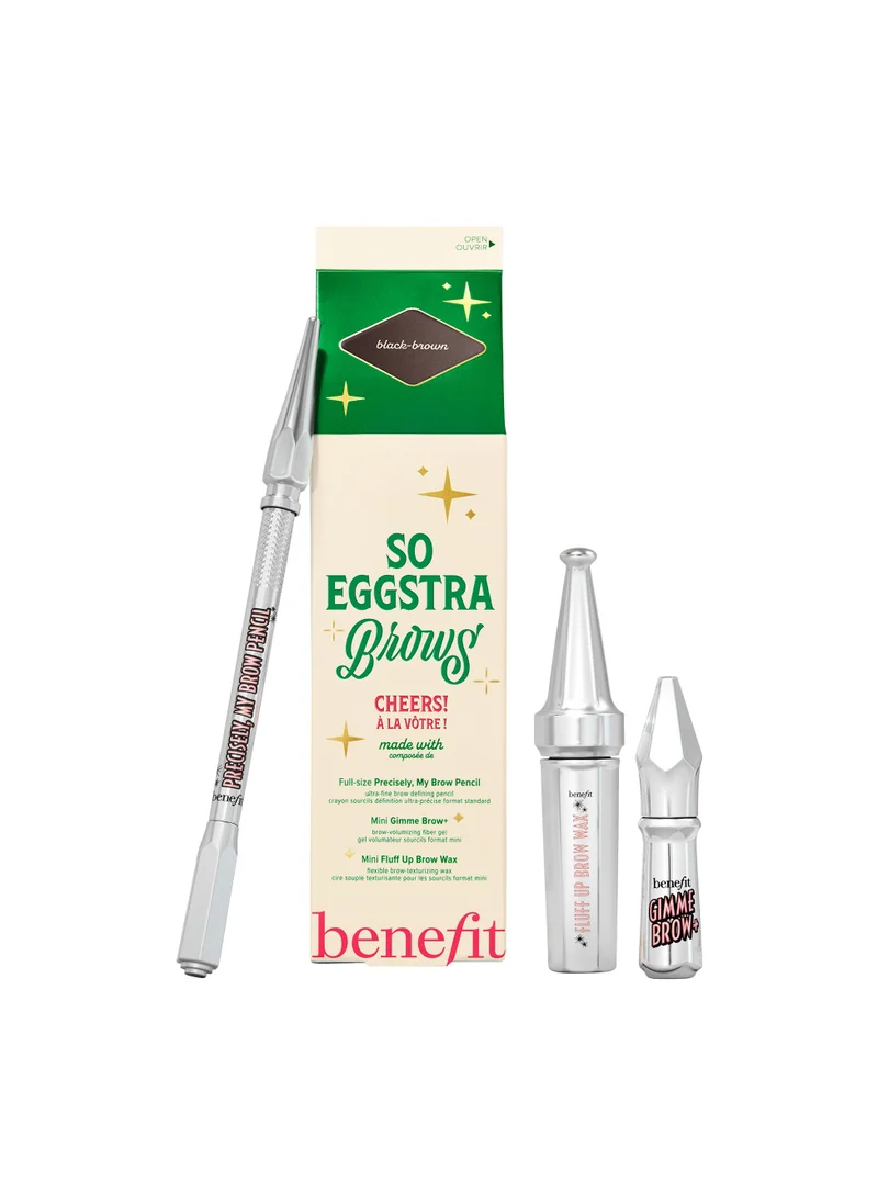 Benefit Cosmetics So Eggstra Brows Brow Pencil, Brow Wax & Brow Gel Trio