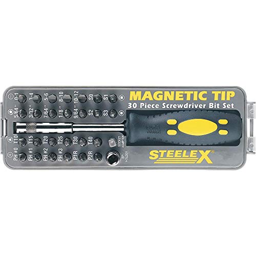 Steelex D2032 Magnetic Tip Screwdriver Bit Set, 30-Piece - Image 5