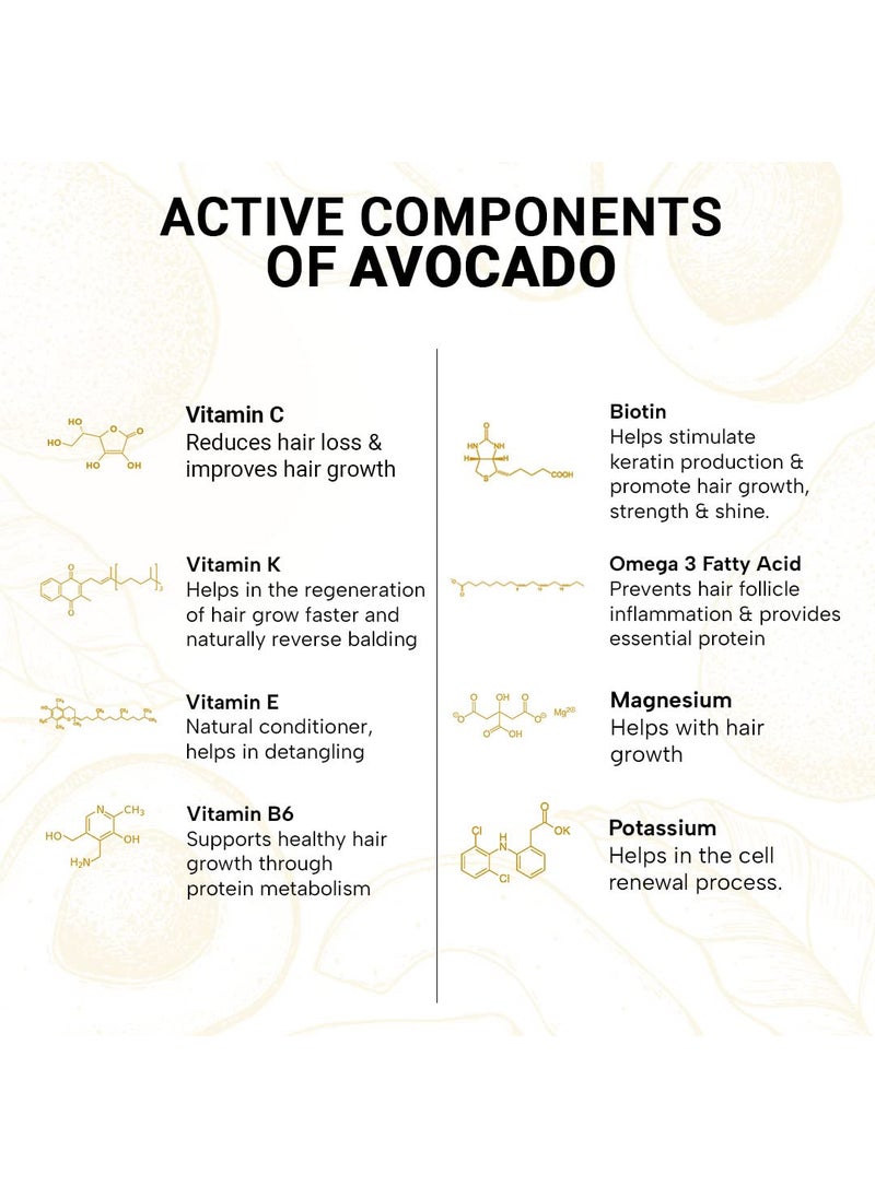 KEYA SETH AROMATHERAPY, DEVICE OF DROP Keya Seth Aromatherapy Hair Protein Deep Smoothening Mask Nourishes and Controls Frizz with Avocado Butter Keratin Protein Deeply Conditioning Damage Repair 160ml  - Image 3