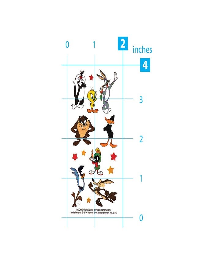 Playhouse Looney Tunes Bugs Bunny and Friends Pack of Three Perforated Sticker Half-Sheets - 1 Pack - Image 3